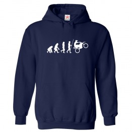 Evolution Inspired Unisex Classic Kids and Adults Pullover Hoodie									 									 																		 									 									